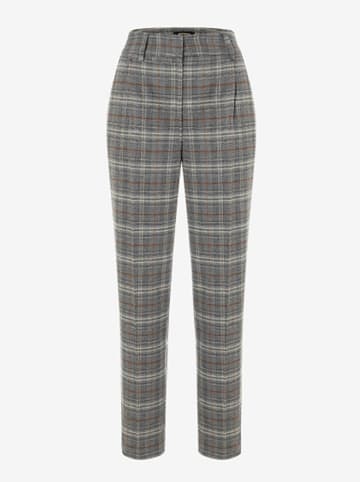 More & More Hose in Grau/ Camel