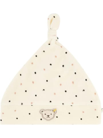 Steiff Mütze in Creme