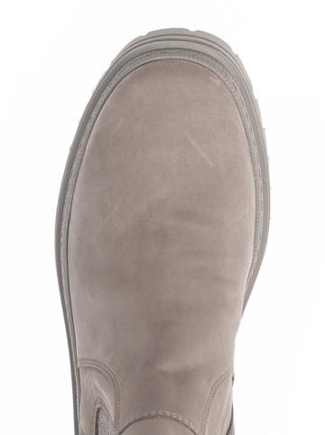 Gabor Leder-Stiefeletten in Beige