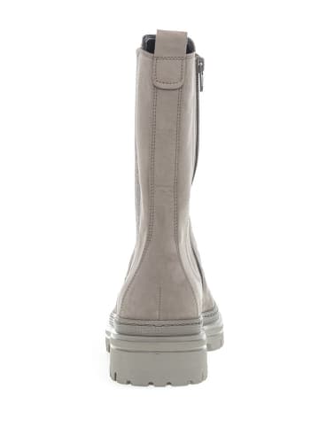 Gabor Leder-Stiefeletten in Beige