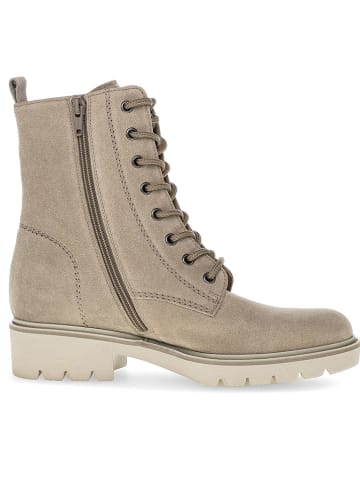 Gabor Leder-Boots in Beige