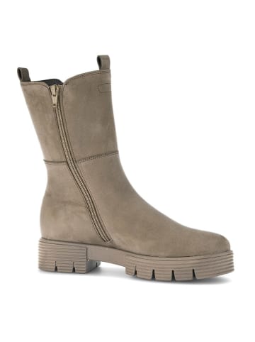 Gabor Leder-Stiefeletten in Beige