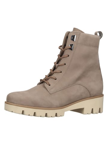 Gabor Comfort Leder-Boots in Hellbraun