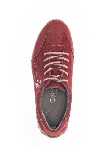 Gabor Leren sneakers rood