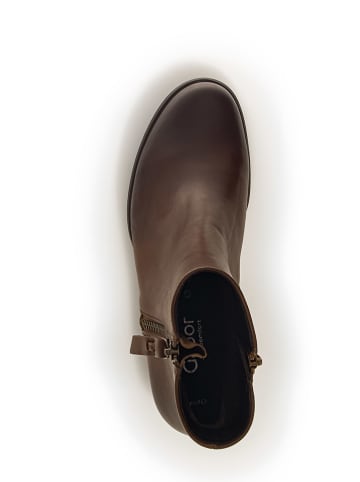 Gabor Leder-Stiefeletten in Braun