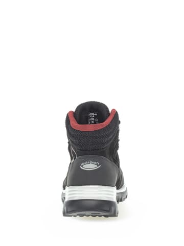 Gabor Leder-Wanderboots in Schwarz