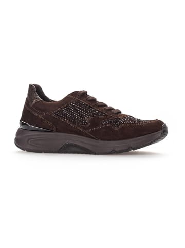 Gabor Leder-Sneakers in Braun