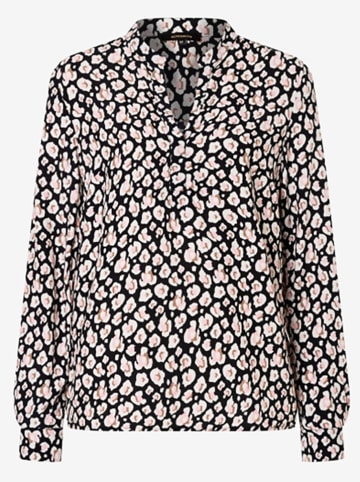 More & More Bluse in Schwarz/ Weiß