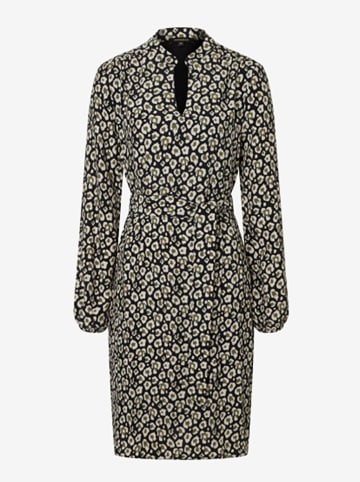 More & More Kleid in Schwarz/ Creme
