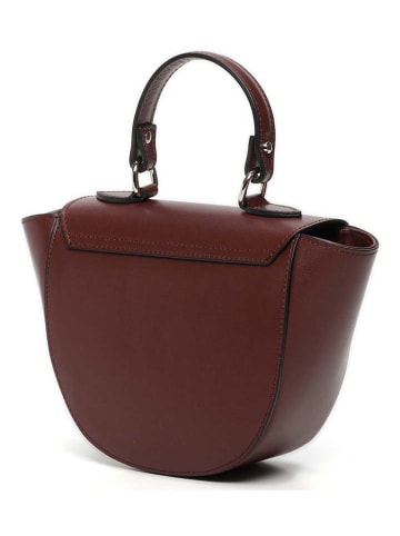 maison héritage PARIS Leder-Henkeltasche "Mini Votti" in Bordeaux - (B)30 x (H)17 x (T)8 cm