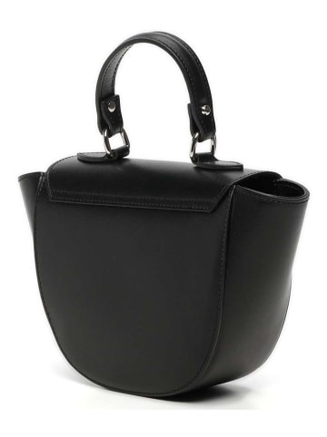 maison héritage PARIS Leder-Henkeltasche "Mini Votti" in Schwarz - (B)30 x (H)17 x (T)8 cm