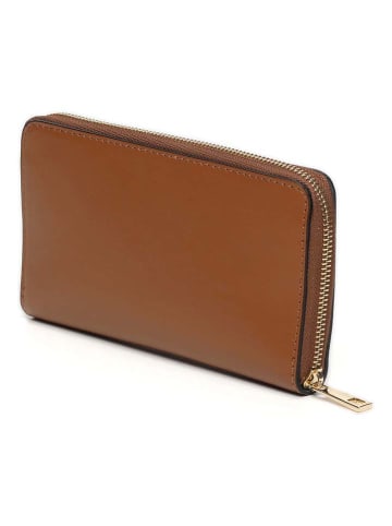 maison héritage PARIS Leder-Geldbörse "Pely Box" in Hellbraun - (B)20 x (H)11 cm