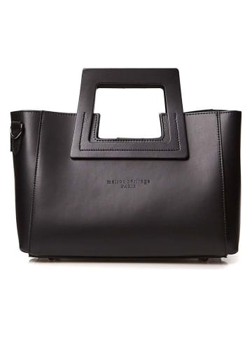 maison héritage PARIS Leren handtas "Jini" zwart - (B)30 x (H)22 x (D)10 cm
