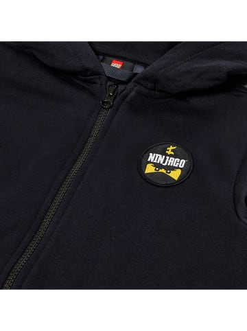 LEGO Sweatjacke in Schwarz
