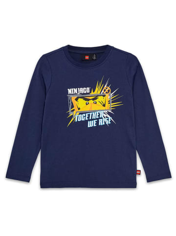 LEGO Longsleeve in Dunkelblau/ Gelb