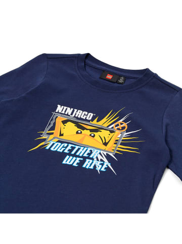 LEGO Longsleeve in Dunkelblau/ Gelb