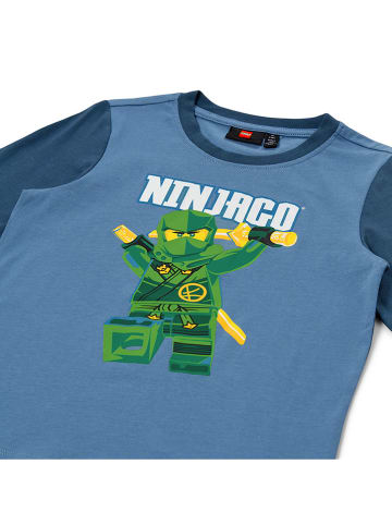 LEGO Longsleeve in Blau/ Grün