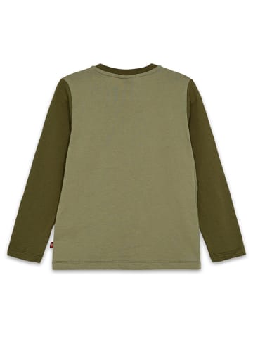 LEGO Longsleeve in Khaki/ Rot