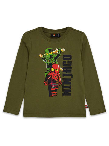 LEGO Longsleeve in Khaki/ Bunt