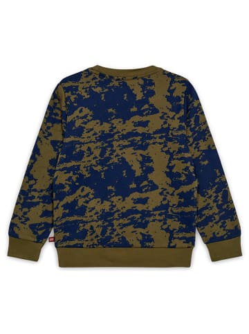 LEGO Sweatshirt in Khaki/ Dunkelblau