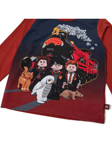 LEGO Longsleeve in Rot/ Dunkelblau