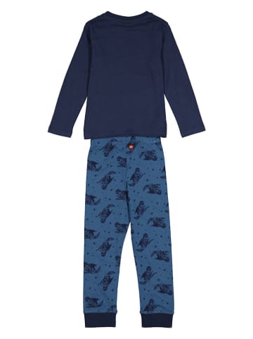 LEGO Pyjama in Dunkelblau/ Blau