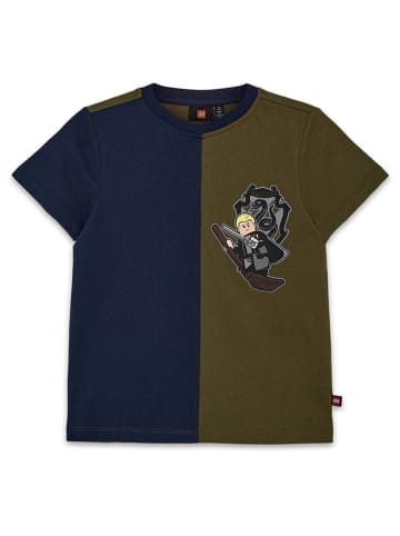 LEGO Shirt in Dunkelblau/ Khaki