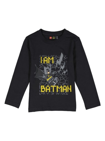 LEGO Pyjama in Schwarz/ Blau
