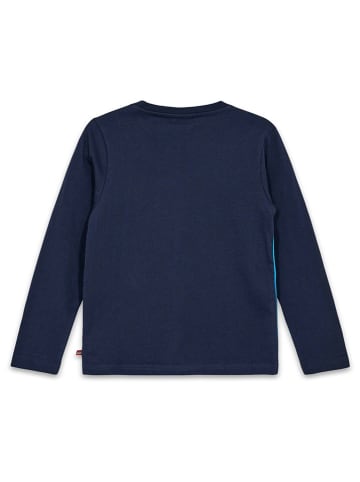 LEGO Longsleeve in Dunkelblau/ Orange