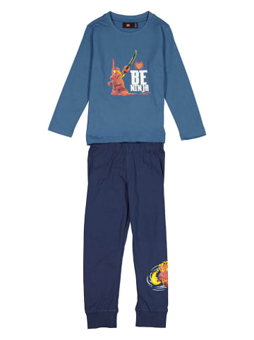 LEGO Pyjama donkerblauw/blauw