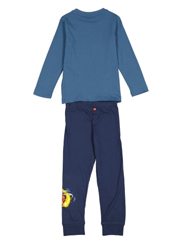 LEGO Pyjama in Dunkelblau/ Blau