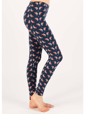 Blutsgeschwister Leggins "Lovely Legs" in Dunkelblau/ Rot/ Weiß
