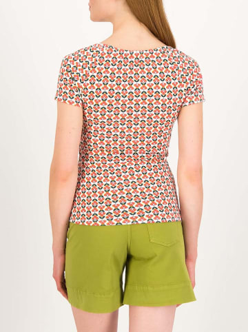 Blutsgeschwister Shirt "Vintage Heart" in Rot/ Grün/ Weiß