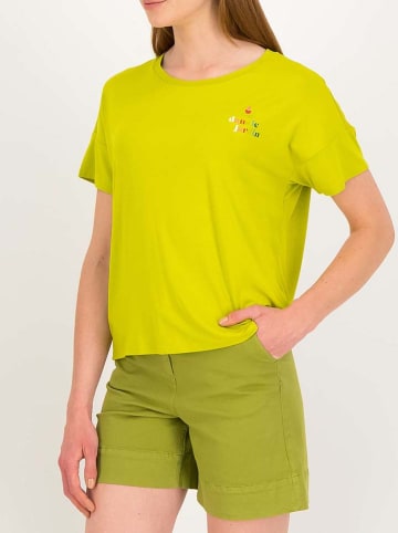 Blutsgeschwister Shirt "Yoga everywhere" in Gelb