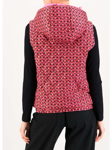 Blutsgeschwister Steppweste "Luft und Liebe" in Pink/ Schwarz