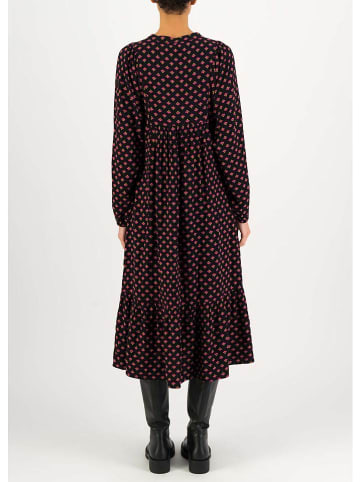 Blutsgeschwister Jurk "Saint Tropen Fireplace" zwart/roze