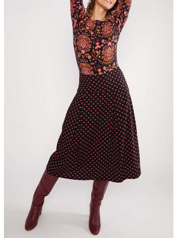Blutsgeschwister Rok "So Bardot" zwart/roze