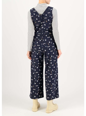 Blutsgeschwister Jumpsuit "Jolly Jumpy" donkerblauw/wit