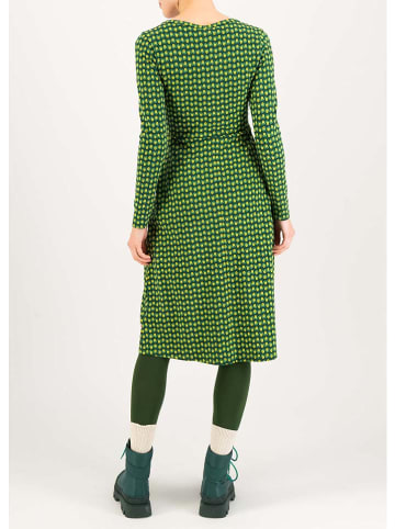 Blutsgeschwister Jurk "Easy Peasy" groen/geel