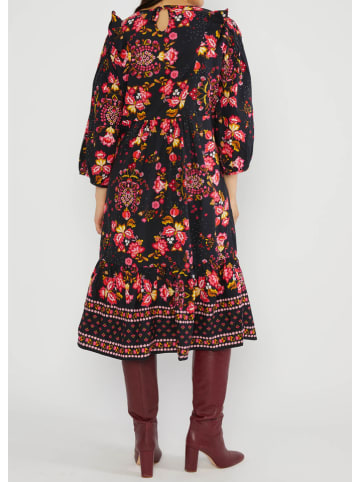 Blutsgeschwister Kleid "Naughty but True" in Dunkelblau/ Pink