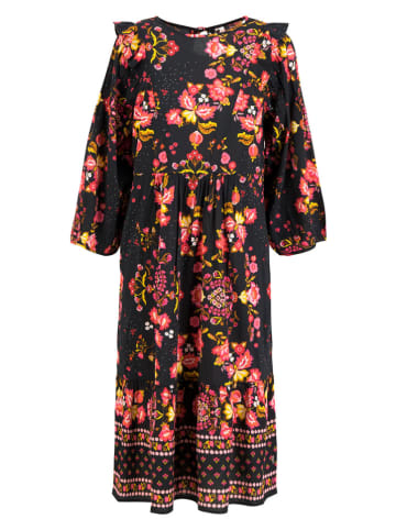 Blutsgeschwister Jurk "Naughty but True" donkerblauw/roze