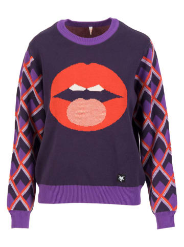 Blutsgeschwister Pullover "Cosy Storyteller" in Lila