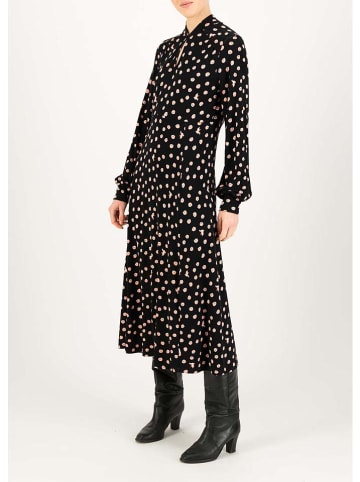 Blutsgeschwister Jurk "Oh so No Bow" zwart/lichtroze/wit