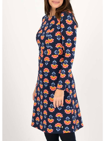 Blutsgeschwister Kleid "Home Sweet Home" in Dunkelblau/ Rosa