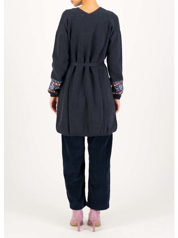 Blutsgeschwister Cardigan "Nordic Wrapper" in Dunkelblau