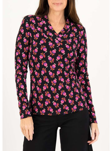 Blutsgeschwister Longsleeve "Shawly Shine" in Schwarz/ Pink