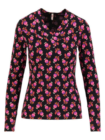 Blutsgeschwister Longsleeve "Shawly Shine" in Schwarz/ Pink