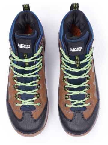 Icepeak Trekkingschoenen "Wynne" lichtbruin/blauw/grijs