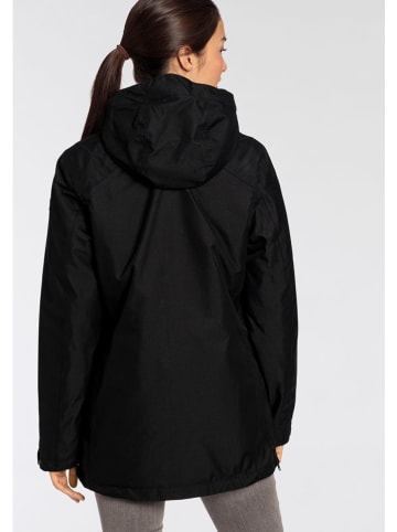 Killtec Wende-Steppjacke in Schwarz/ Bordeaux