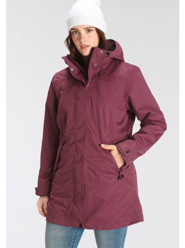 Maier Sports Omkeerbare parka bordeaux